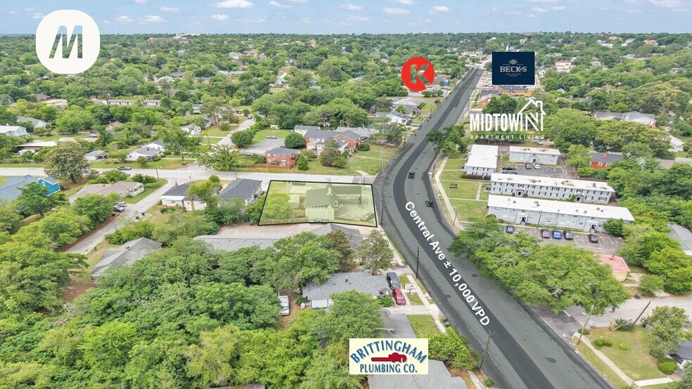 More Photos Of 1918 Central Ave, Augusta Office For Lease