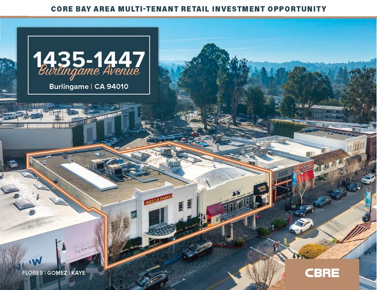 Primary Photo Of 1435-1447 Burlingame Avenue, Burlingame General Retail For Sale