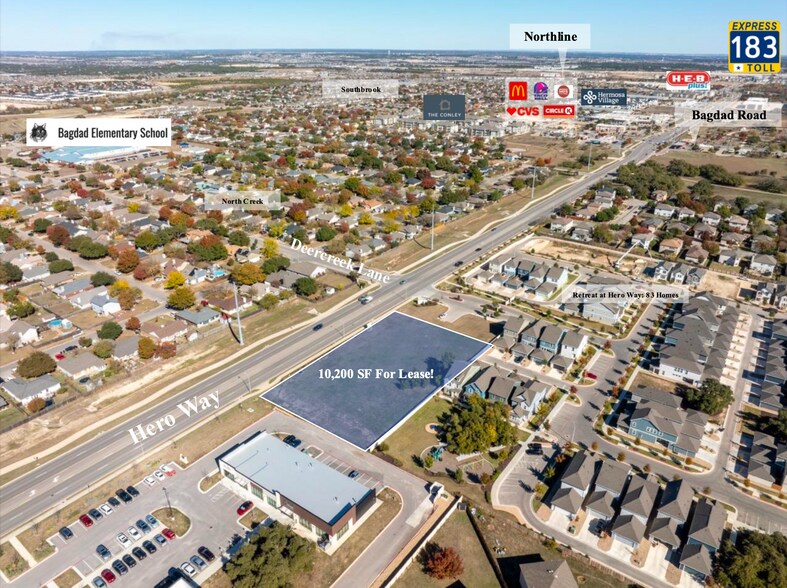 More Photos Of 12501 Hero Way w, Leander General Retail For Lease