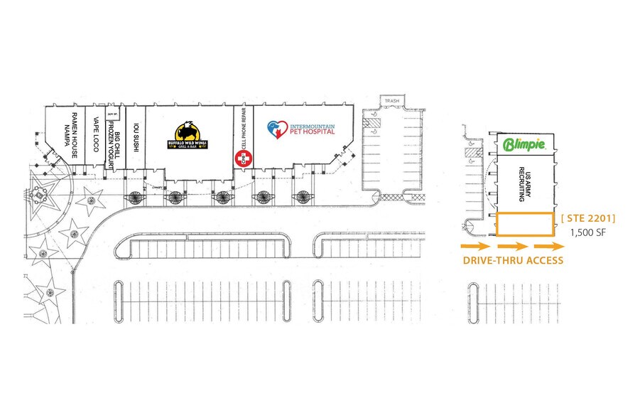More Photos Of 2201-2207 Cassia St, Nampa General Retail For Lease