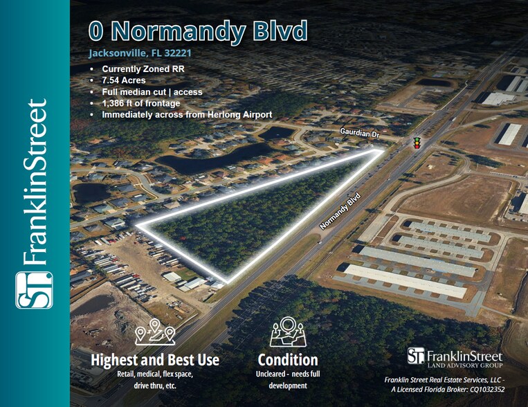 Primary Photo Of Normandy Blvd, Jacksonville Land For Sale