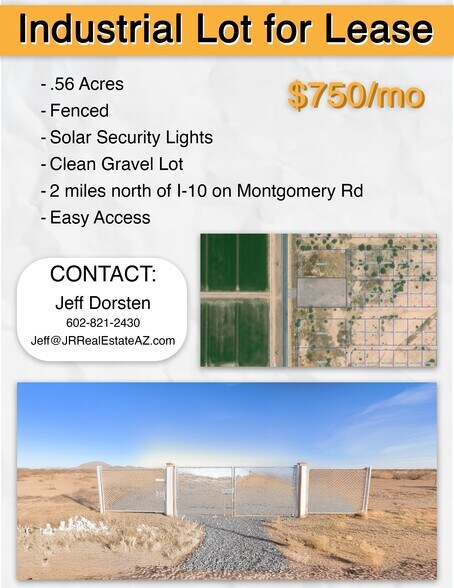 More Photos Of Montgomery, Casa Grande Land For Lease