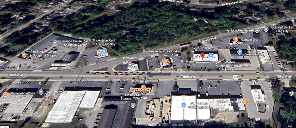 More Photos Of 1200-1220 Tiffin Ave, Findlay Storefront For Lease