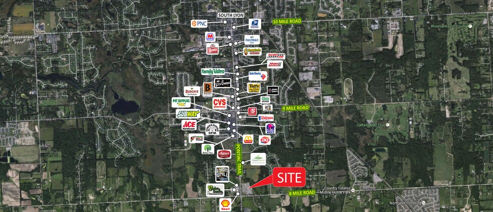 More Photos Of 20732-20758 Pontiac Trail Rd, South Lyon Storefront For Lease