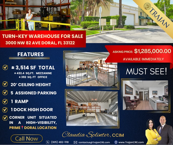 More Photos Of 3000 NW 82nd Ave, Doral Warehouse For Sale