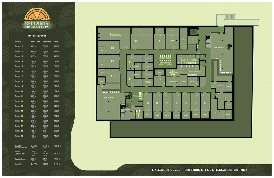 More Photos Of 330 3rd St, Redlands Restaurant For Lease