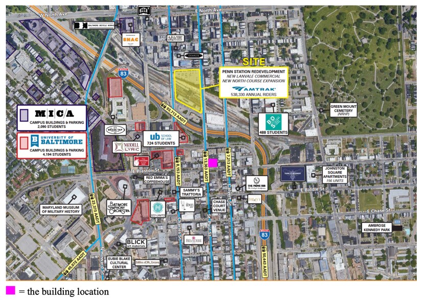 More Photos Of 1305-1307 St Paul St, Baltimore Office Residential For Sale