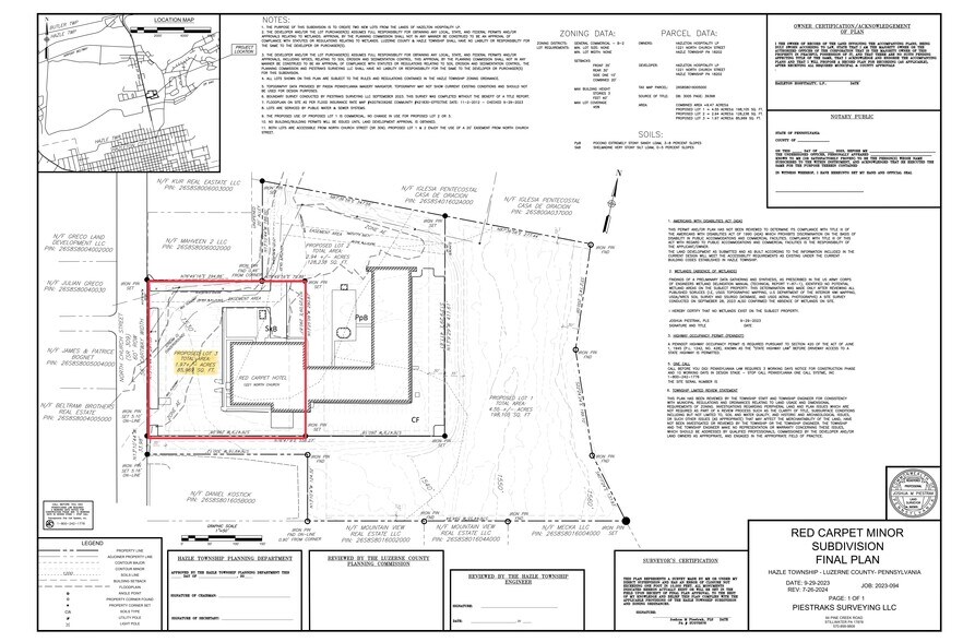 More Photos Of 1221 N Church St, Hazle Township Land For Sale