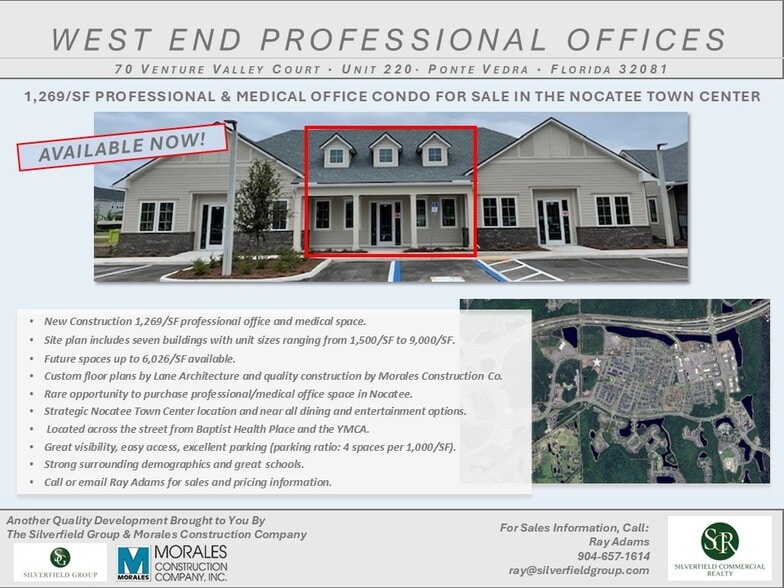 Primary Photo Of 70 Venture Vally Ct, Town Of Nocatee Medical For Sale
