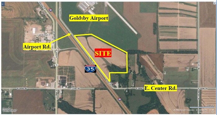 More Photos Of Airport Road, Goldsby Land For Sale