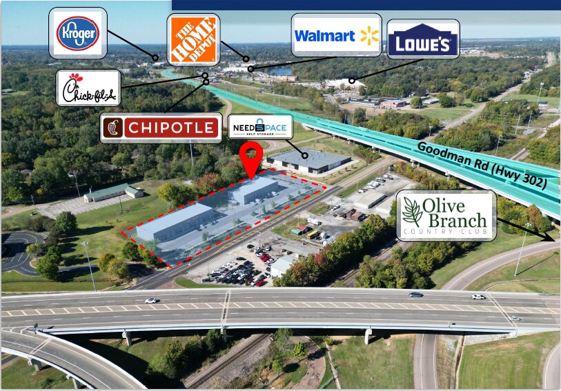More Photos Of 8963 Hwy 178 Hwy, Olive Branch General Retail For Lease