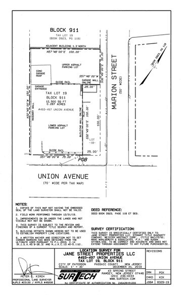 More Photos Of 493-597 Union Ave, Paterson Parking Lot For Sale