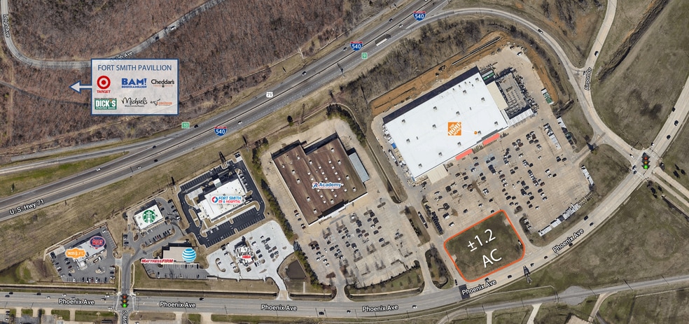 More Photos Of 5100 Phoenix Ave, Fort Smith Land For Lease