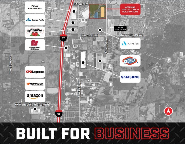 More Photos Of 4901 W Steger Rd, University Park Distribution For Lease