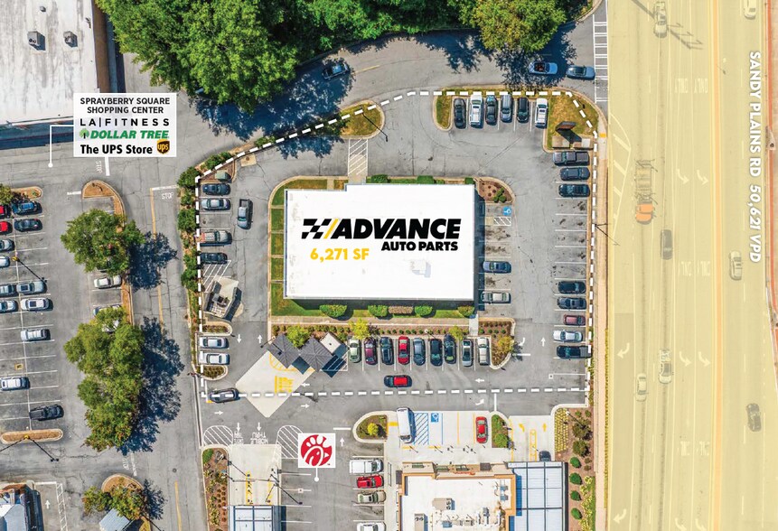 More Photos Of 2520 Sandy Plains Rd, Marietta General Retail For Sale