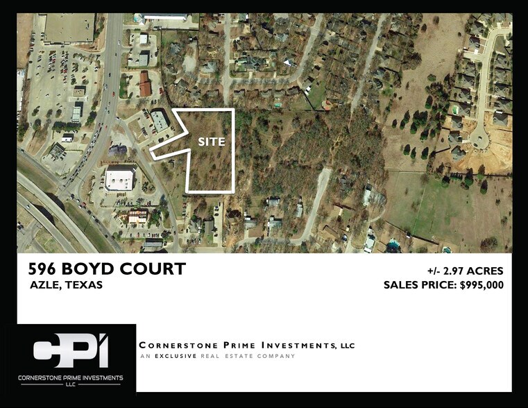 Primary Photo Of 596 Boyd Ct, Azle Land For Sale