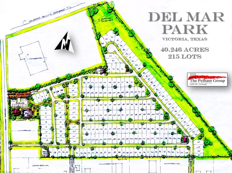 Primary Photo Of TBD DEL MAR DR. @ DELMAR DR. AND RIO GRANDE, Victoria Land For Sale