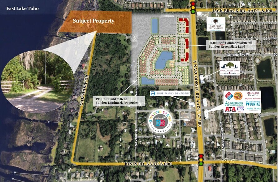 More Photos Of 1390 Oak Shore Dr, Saint Cloud Land For Sale