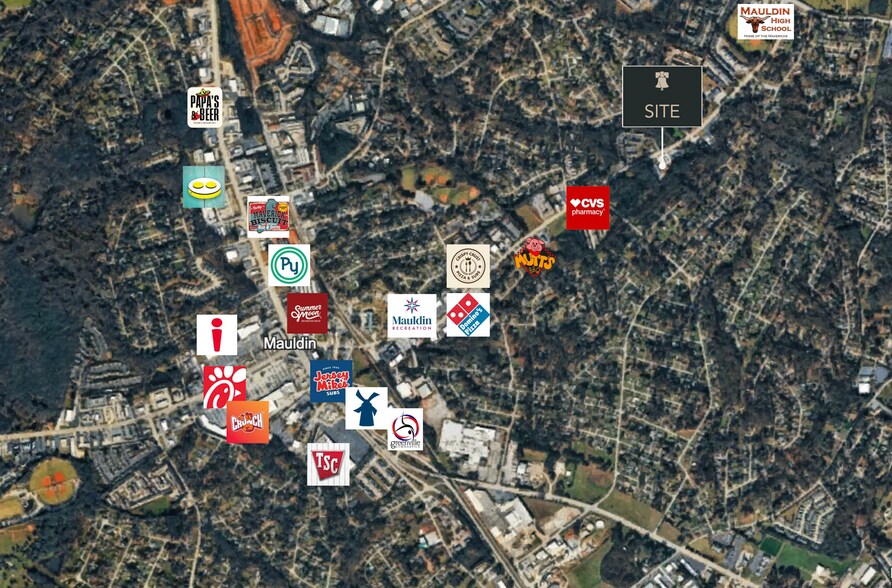 More Photos Of 306 E Butler Rd, Mauldin General Retail For Lease