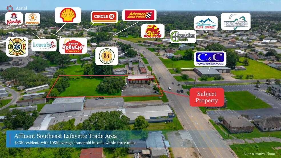More Photos Of 3115 W Pinhook Rd, Lafayette Flex For Sale