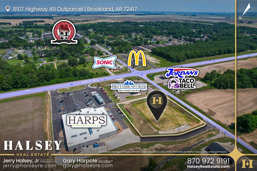 More Photos Of 8107 Highway 49, Brookland Land For Sale