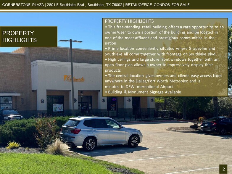 More Photos Of 2801 E Southlake Blvd, Southlake Freestanding For Sale