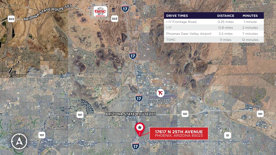 More Photos Of 17617 N 25th Ave, Phoenix Warehouse For Lease