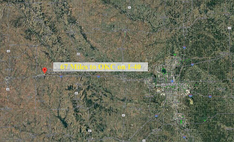 More Photos Of 2200 Industrial Blvd, Weatherford Light Manufacturing For Lease