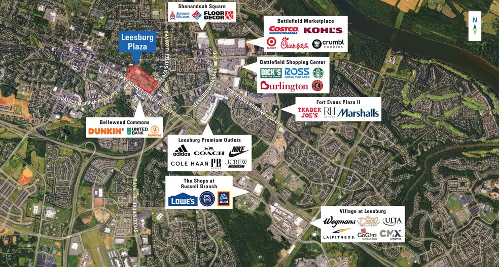 More Photos Of 510-550 E Market St, Leesburg Unknown For Lease