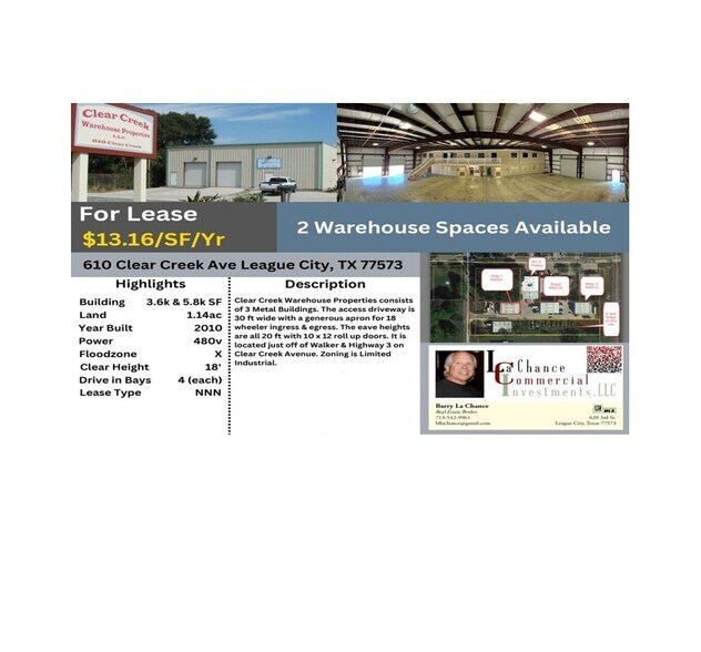 More Photos Of 610 Clear Creek Ave, League City Unknown For Lease