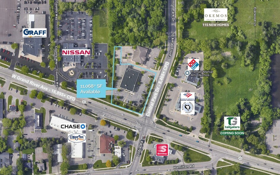 More Photos Of 1664 W Grand River Ave, Okemos Freestanding For Lease