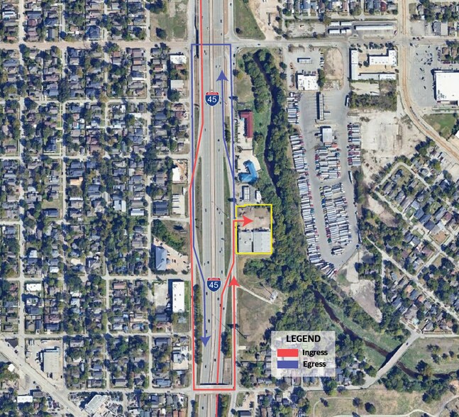 More Photos Of 2500 North Fwy, Houston Freestanding For Lease