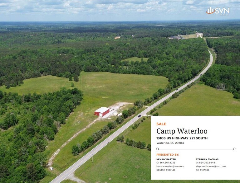 Primary Photo Of 13106 Highway 221 S, Waterloo Land For Sale