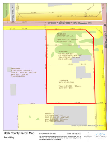 Primary Photo Of 1539 400 S, Orem Land For Sale