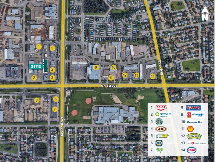 More Photos Of 6730 Taylor Dr, Red Deer General Retail For Lease