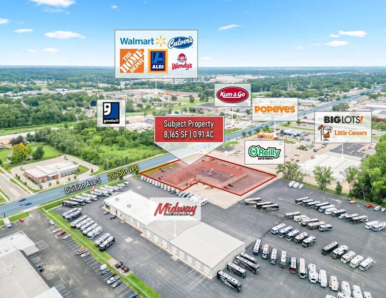 More Photos Of 5520-5528 Division Ave S, Kentwood Storefront For Lease