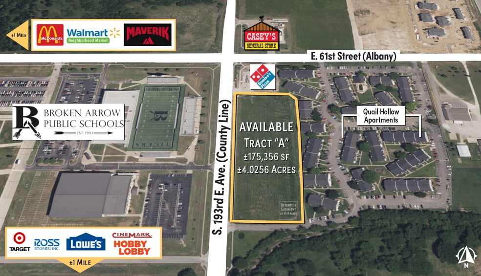 More Photos Of 61st & County Line Rd, Broken Arrow Land For Sale