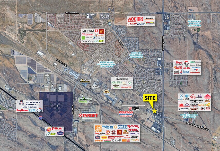 More Photos Of 10165 E Old Vail Rd, Tucson Storefront Retail Office For Sale