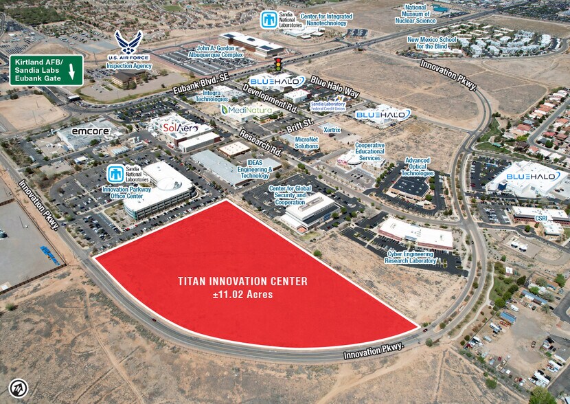 More Photos Of Eubank Blvd @ Innovation Parkway, Albuquerque Land For Lease