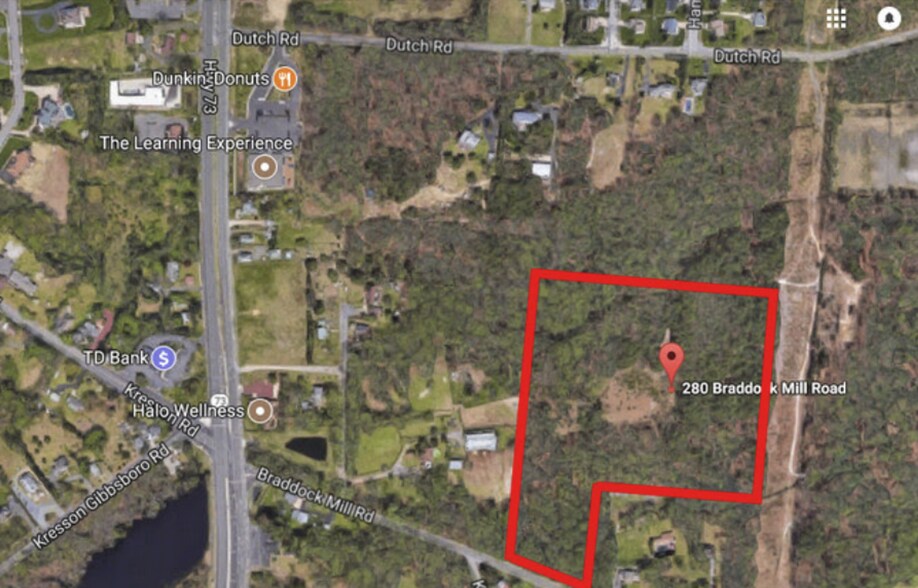 More Photos Of 280 Braddock Mill Rd, Marlton Land For Sale