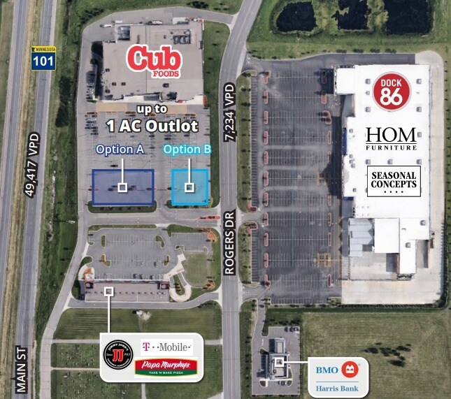 Primary Photo Of 13855 Rogers Dr, Rogers Land For Lease