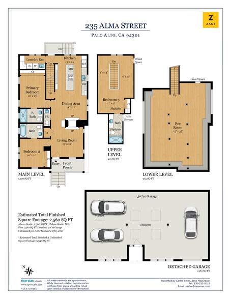 More Photos Of 235 Alma St, Palo Alto Office Residential For Sale