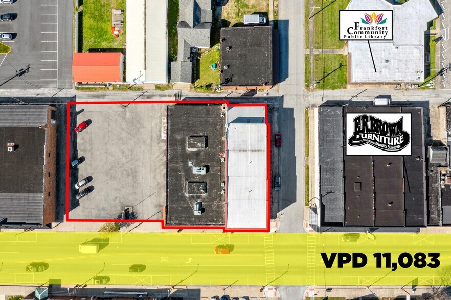 More Photos Of 327 E Main St, West Frankfort Freestanding For Lease