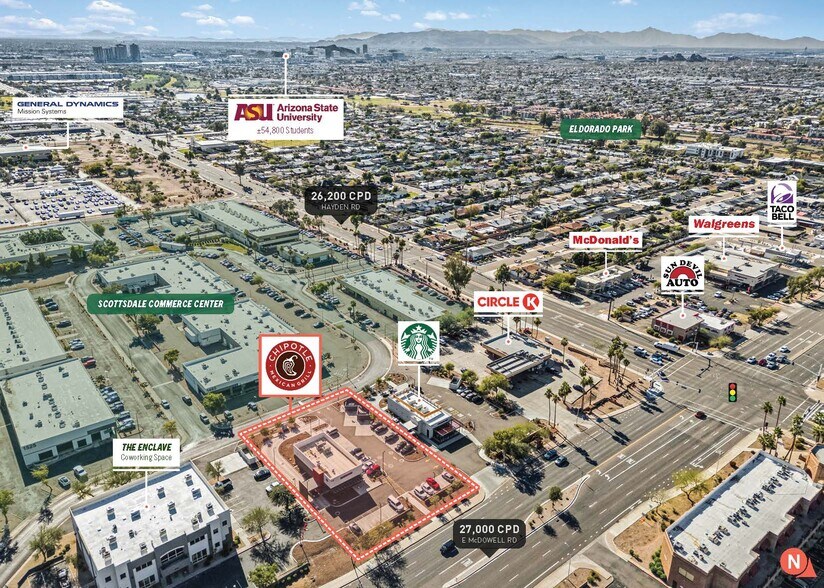 More Photos Of 8099 E McDowell Rd, Scottsdale Fast Food For Sale