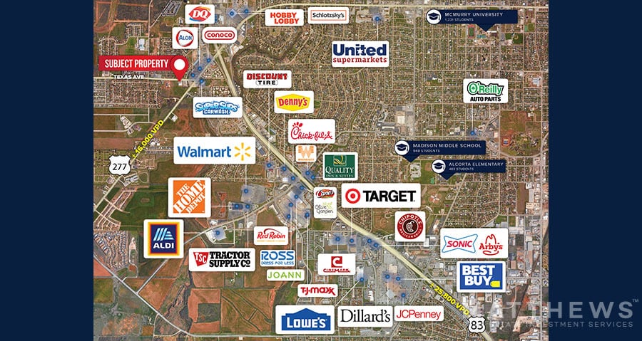 More Photos Of 5201 Texas Ave, Abilene Freestanding For Lease