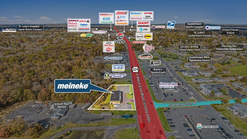 More Photos Of 630 S West End Blvd, Quakertown Auto Repair For Sale