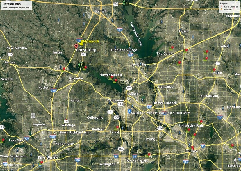 More Photos Of I-35W Fwy @ Denton Creek Blvd, Flower Mound Land For Sale