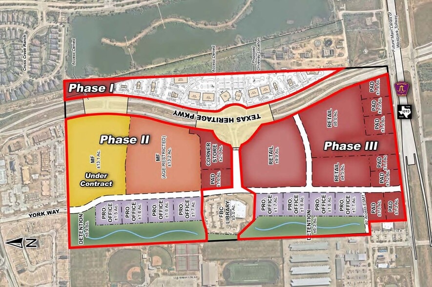 More Photos Of NEQ & NWC Texas Herritage Pkwy & Westpark Tollway, Fulshear Land For Lease