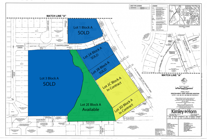 Primary Photo Of NWC Teasley Ln & Ryan Rd, Denton Land For Sale