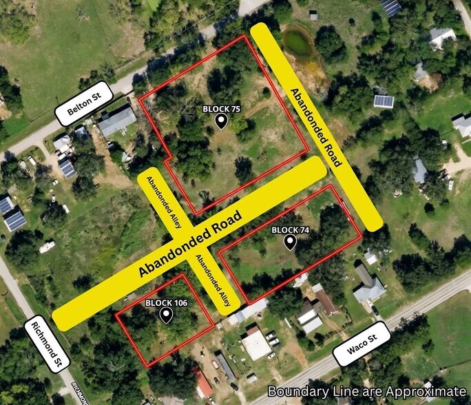 More Photos Of TBD Belton Street, McDade Land For Sale